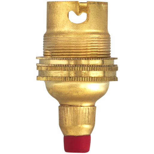 SCE Brass Cordgrip B22 Lamp Holder 10mm