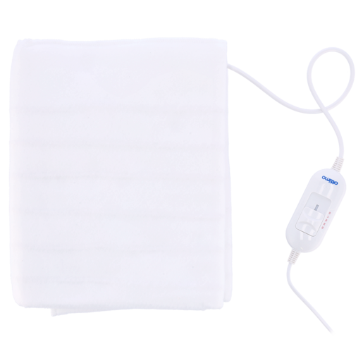 Ottimo White Single Non-Fitted Electric Blanket 150 x75cm