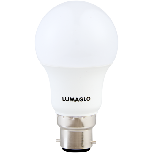 Lumaglo Warm White Bayonet Cap Non-Dimmable LED Globe