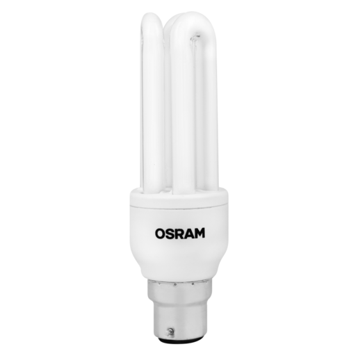 Osram Warm White Energy Saver CFL/B22d Globe 14W
